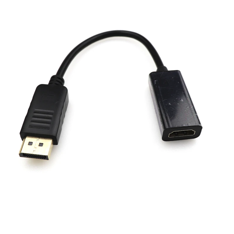 Адаптер DP к HDMI DisplayPort к HDMI HDTV кабель адаптер конвертер мужчин и женщин поддержка 1080P для HDTV проектора