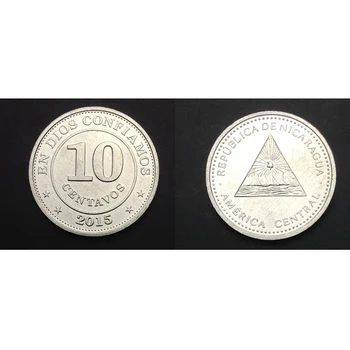 

Nicaragua 10 cents 2015 100% Real Original Collection Coins Unc Genuine Coin