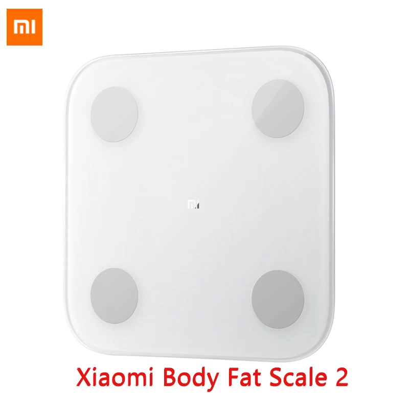 Цифровые весы XIAOMI MIJIA Mi 2 умный прибор для измерения массы тела жира индекса