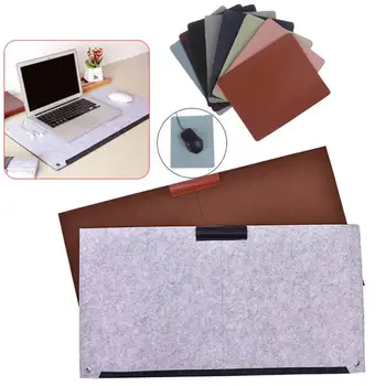 

1PC Large Office Desk Mat Modern Table Keyboard Computer Mouse Pad Wool Felt Laptop Cushion Desk Mat Gaming Mousepad Mat