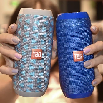 

TG116 upgrade version TG117 Bluetooth Portable Speaker Double Horn Mini Outdoor Portable Waterproof Subwoofers Wireless Speaker