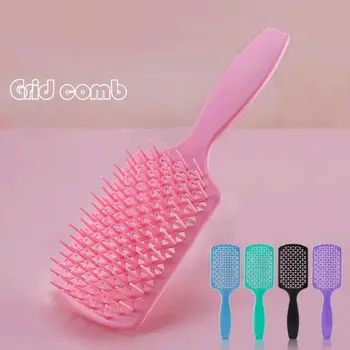 

LUOTTS Hair Scalp Massage Comb Hairbrush Bristle Women Dry Hair Hairdressing Tool Brush Styling For Salon Curly Detangle We Y0J4