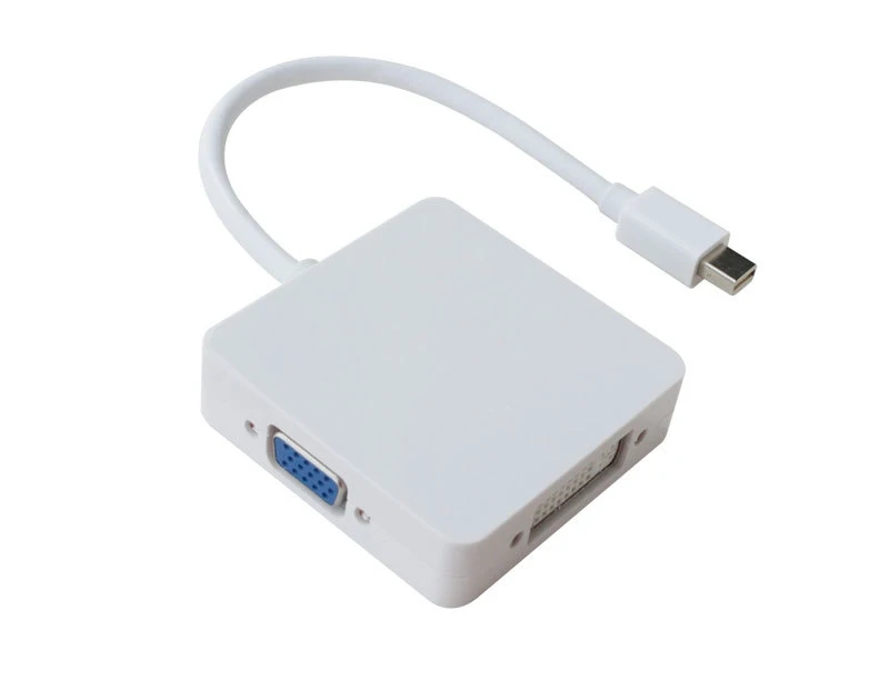 Mini dp-dhdmi vga dvi провод поворота Мини dp в три в одном для интерфейса lightning поворот hdmi