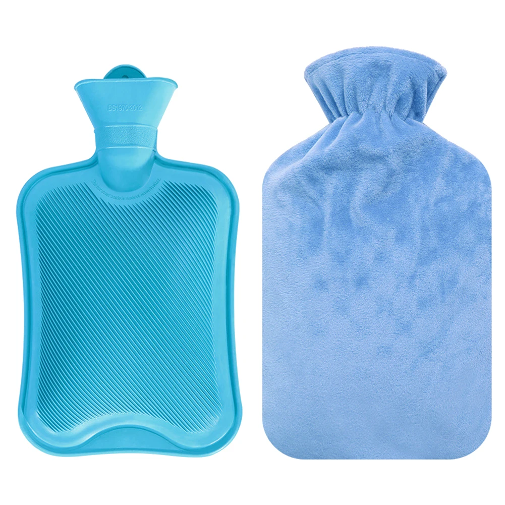 

Plush Hot Water Bottle Hot Water Bottle with Cover Plush 1.8 Liter Helps Provide The Most Warmth and Comfort For Winter Days
