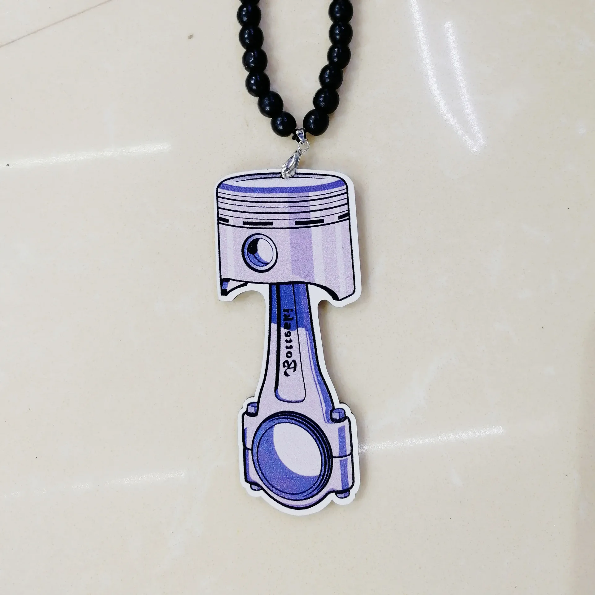 

JDM Car Auto Fashion Pendant Logo Interior Mirror Ornament Hanging Dangle Charm Acrylic Car-Styling