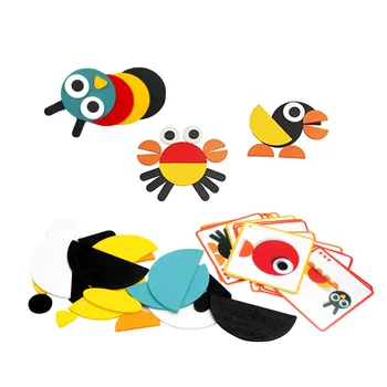 

DIY Puzzle Developmental Baby Kids Training Brain IQ Game Learning Educational Toys With New Brand