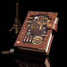 Livre à main à feuilles mobiles, journal intime rétro, personnalité européenne, mot de passe, simple pour étudiants