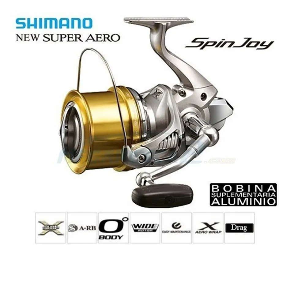 リール SHIMANO SUPER AERO Spinning 35 SHIMANO SUPER AERO SpinJoy Spinning Fishing Reel for Surf casting