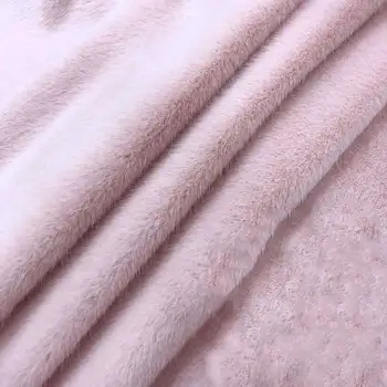 

Faux fur spot single-sided autumn and winter two-color high and low rabbit fur gold velvet fur fabric