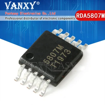

10pcs RDA5807M MSOP10 5807M MSOP RDA5807 MSOP-10 wireless stereo radio IC