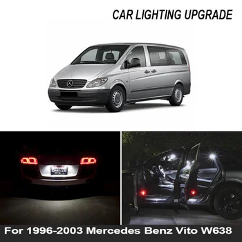 

13pc canbus Error free LED interior light kit For 1996-2003 Mercedes Benz Vito W638 Brake dome Parking map Light