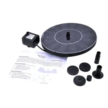 

Solar Power Water Fountain Pump For Garden Solar Pump Floating Plants Watering Power Miniature Solar Fountain Pool Water pump