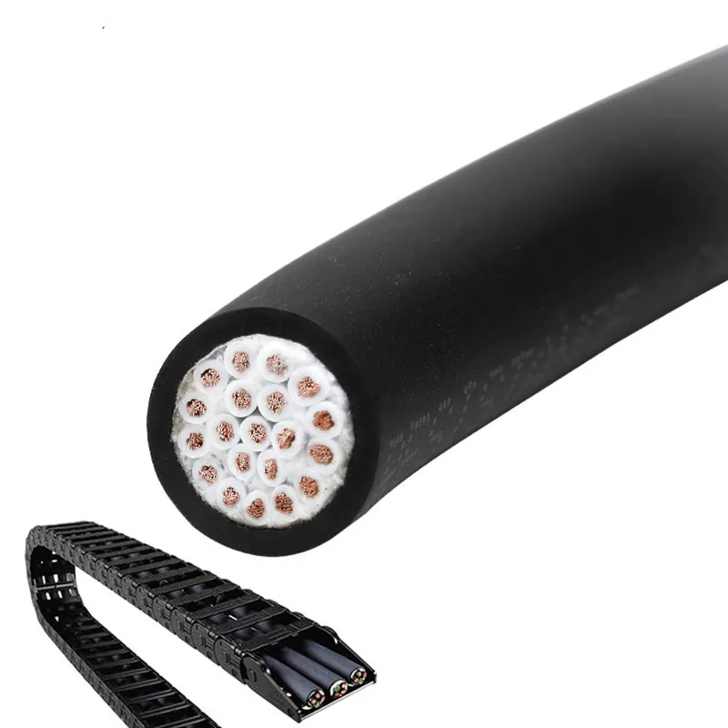 22AWG/20AWG/18AWG 10/12/14/16 core Транспортировочная лента кабель 5 м гибкий провод с ПВХ