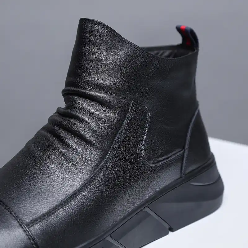 handmade leather boots mens