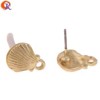 

Cordial Design 100Pcs 10*12MM Jewelry Accessories/Earrings Stud/Shell Shape/DIY Parts/Earrings Making/Hand Made/Earring Findings