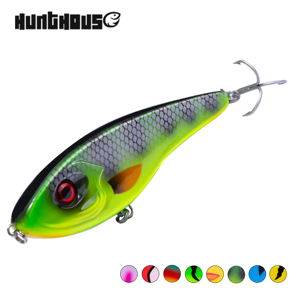 Рыболовная приманка Hunthouse Jerkbait Мускусная для ловли щуки 11 5/14 5 см 32/52 г рывок