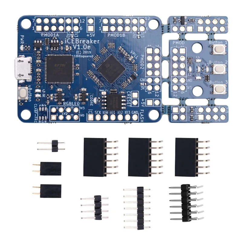 Icebreaker 1.0E FPGA решетчатая ICE40UP5K плата разработки RISC-V открытая основная с поддержкой