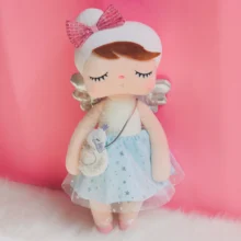 Metoo brinquedos de pelúcia anjo angela bonecas 2020 edição sonho menina presente aniversário kawaii coelho(China)