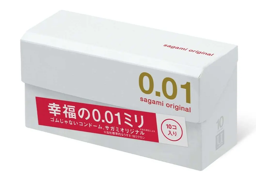 Супер тонкие презервативы Sagami Original 0.01 - 10 шт. | Красота и здоровье