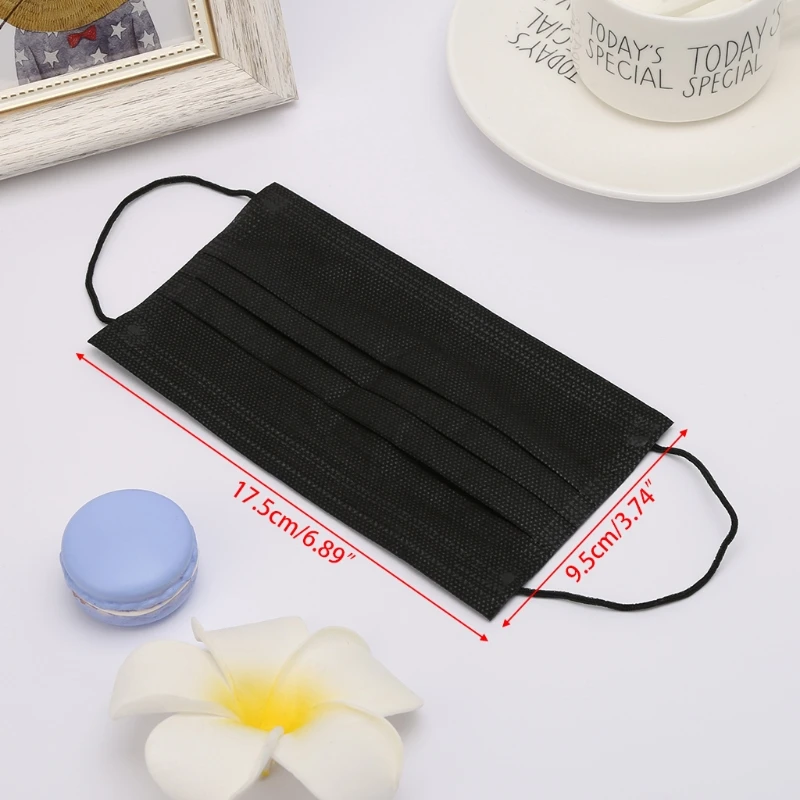 

20Pcs Disposable Medical Surgical Dust Ear Loop Face Mouth Unisex Masks H55D