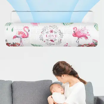 

Universal Hollow Anti Direct Blowing Air Condition Wind Deflector Baffle Shield Adjustable Air Conditioner Cover Windshield New