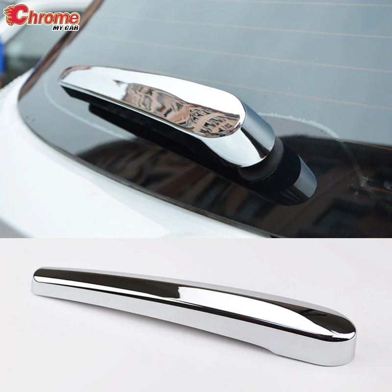 

For Buick Encore Opel/Vauxhall Mokka X 2013 - 2015 2016 2017 2018 Chrome Rear Window Wiper Arm Blade Cover Trim Molding Overlay