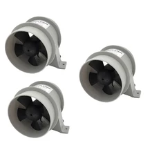 3 шт. в линии Трюмный тихий вентилятор 12 вольт 4 дюйма Диаметр. Рукав, подходит для морской лодки