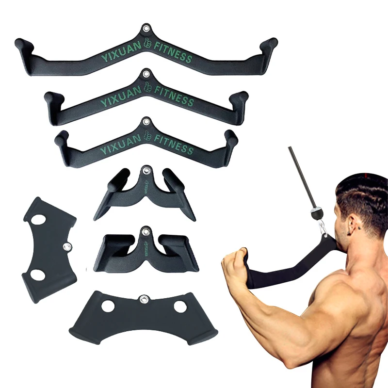 Close Grip Lat Cable Lat Pulldown With Triangle Bar Fitness Bicep