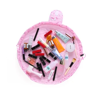 

Drawstring Makeup Case Magic Cosmetic Bag Lady`s For Cosmetic/Toiletries String Packing Bag Travel Pouch Women Storage