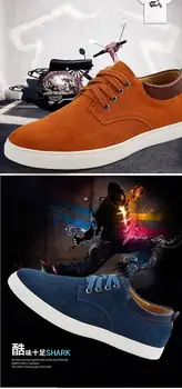 

Men's large-size casual board shoes Leisure leather shoes fashion men's shoes extra large 47 48 49 size men shoes Мужская обувь