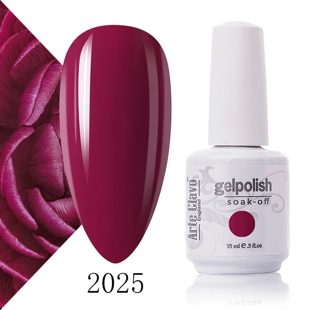 Arte Clavo 131 Colors Gel Polish Nail Gel Varnish Paint Semi Permanent Nails Art Gel Nail Polish For Manicure Top Coat Base Coat 2025