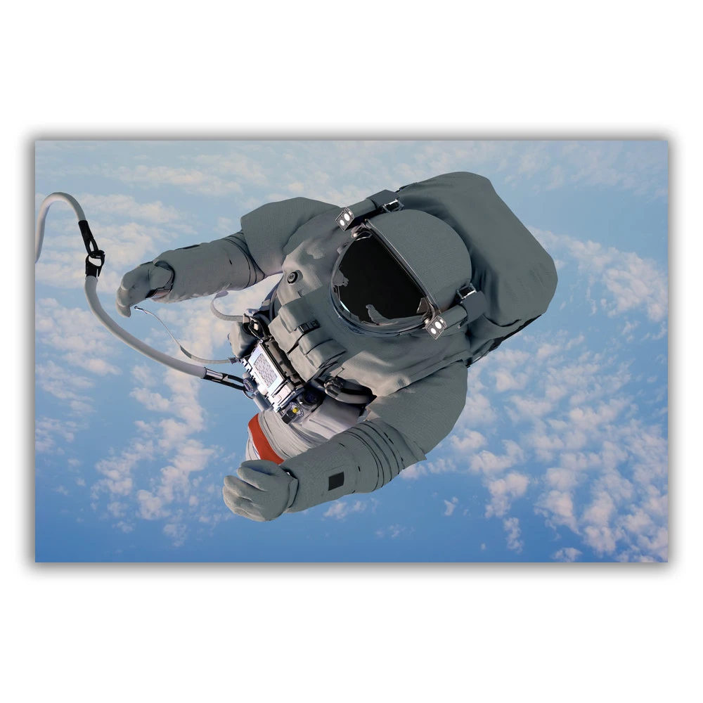 

HT107 впечатляющая Вселенная Земля и Луна космическая станция астронавт шелковая ткань плакат искусство Декор внутренняя Окраска Подарок