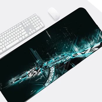 

The Cool Guns Pattern Large Size XXL Mousepad Csgo Game Gaming Mouse Pad To Decorate Tabletop for Cs Go Ranbow Six