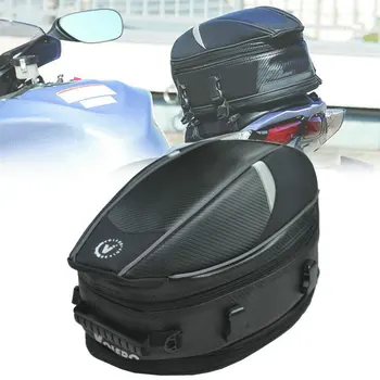 

Volero Motorcycle Locomotive Long Distance for Back Seat Tail Bag Helmet Bag Send Rain Cover