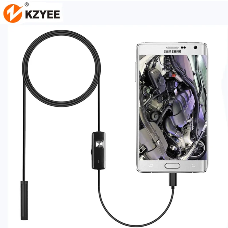 Микро USB OTG эндоскопическая камера 7 мм IP67 водонепроницаемый бороскоп для осмотра