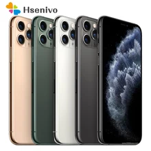 IPhone 11 Pro d'occasion avec identification faciale, téléphone portable Apple 5.8 pouces ROM 64 go A13 hexa-core