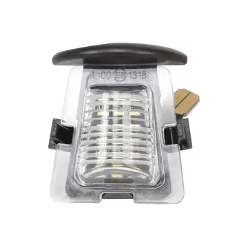 

6000K Tag Lamp LED Rear Bumper License Plate Light Automobile Refitting Accessories for Jeep Wrangler JK 07-18 120x100x80mm