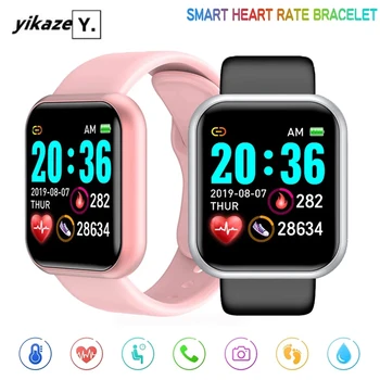 

Y68 Smart Watch Men Women Heart Rate Blood Pressure Monitor Fitness Tracker Sport Waterproof D20 Smartwatch for Android IOS