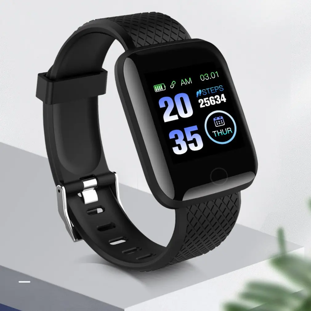 116 Plus Bluetooth умные часы водонепроницаемые спортивные фитнес трекер Смарт браслет
