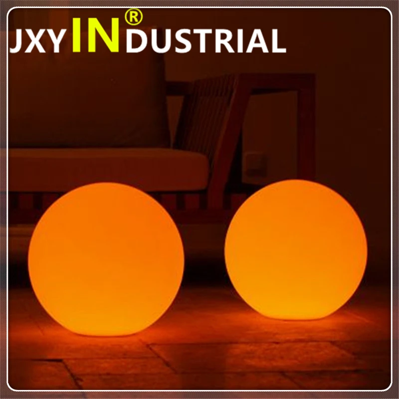 

4pcs Dia20cm ball 16 Color Change With Remote Control Glowing Waterproof LED Sphere Ball Night light USB Rechargeable Table Lamp