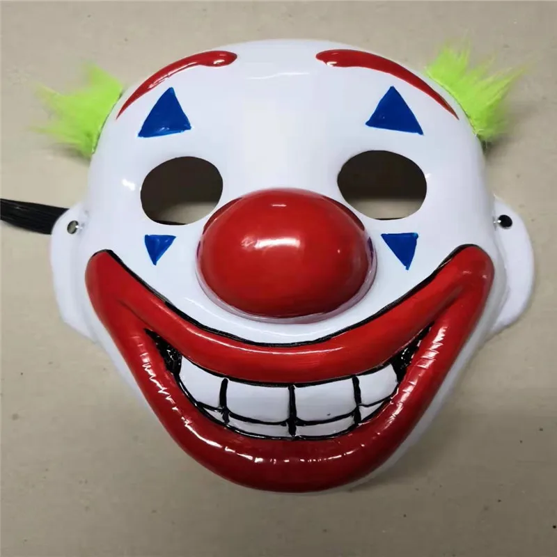 Clwon Joker Joaquin маска Феникса косплей реквизит ПВХ Бэтмен Хэллоуин маски Джокер