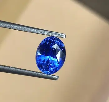 

Q201 Blue Sapphire 1.69ct Natural Unheat Cornflower Blue Sapphire Myanmar Loose Gemstones Loose Stones for Jewelry Making