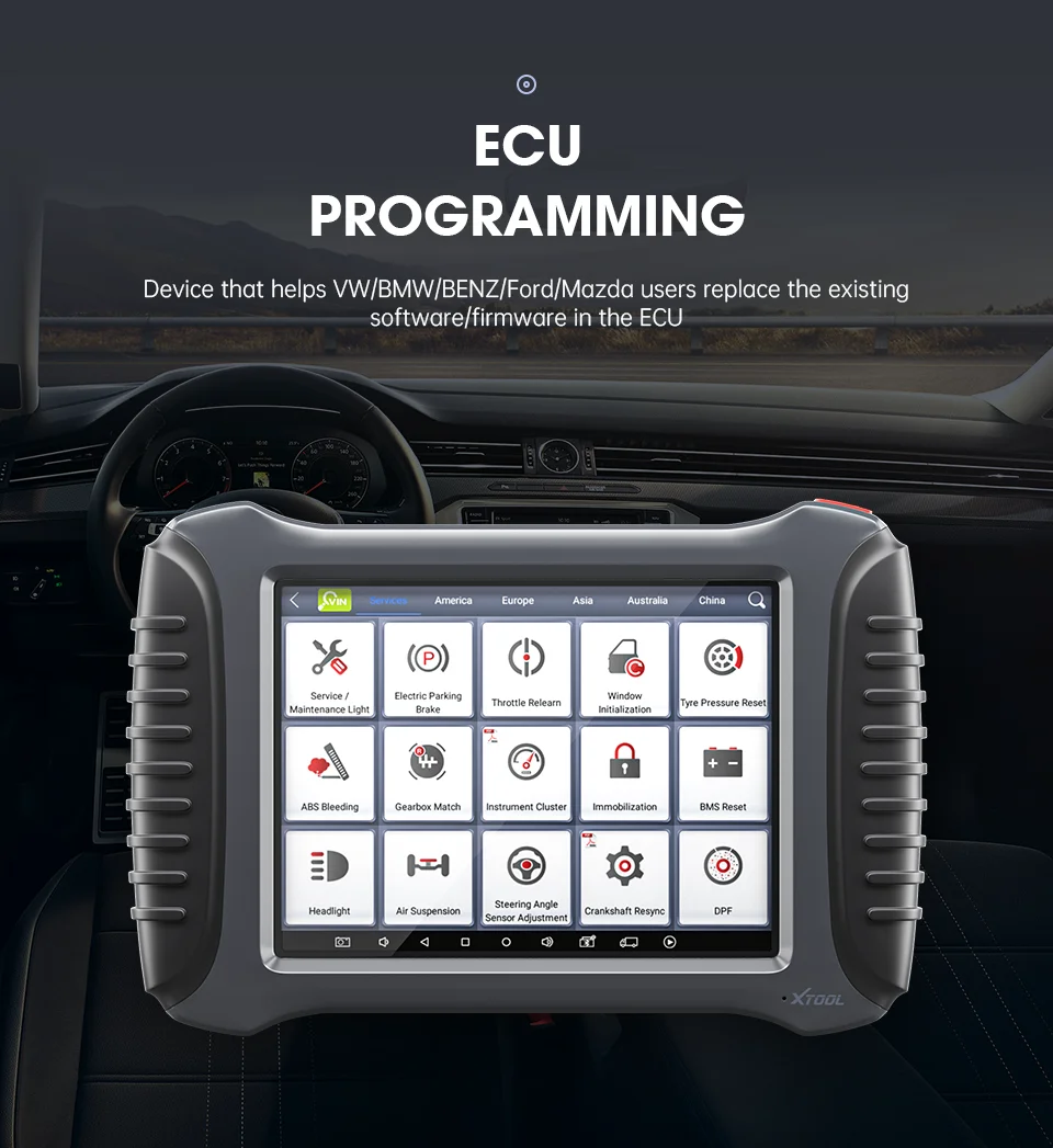 Автомобильный диагностический инструмент XTOOL A80 pro сканер OBD2 с кодированием