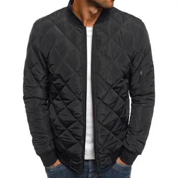

Winter Autumn New Fashion Male Coats Men's Lightweight Windproof Warm Packable Down Jacket Hot Sales Solid Warm Jackets