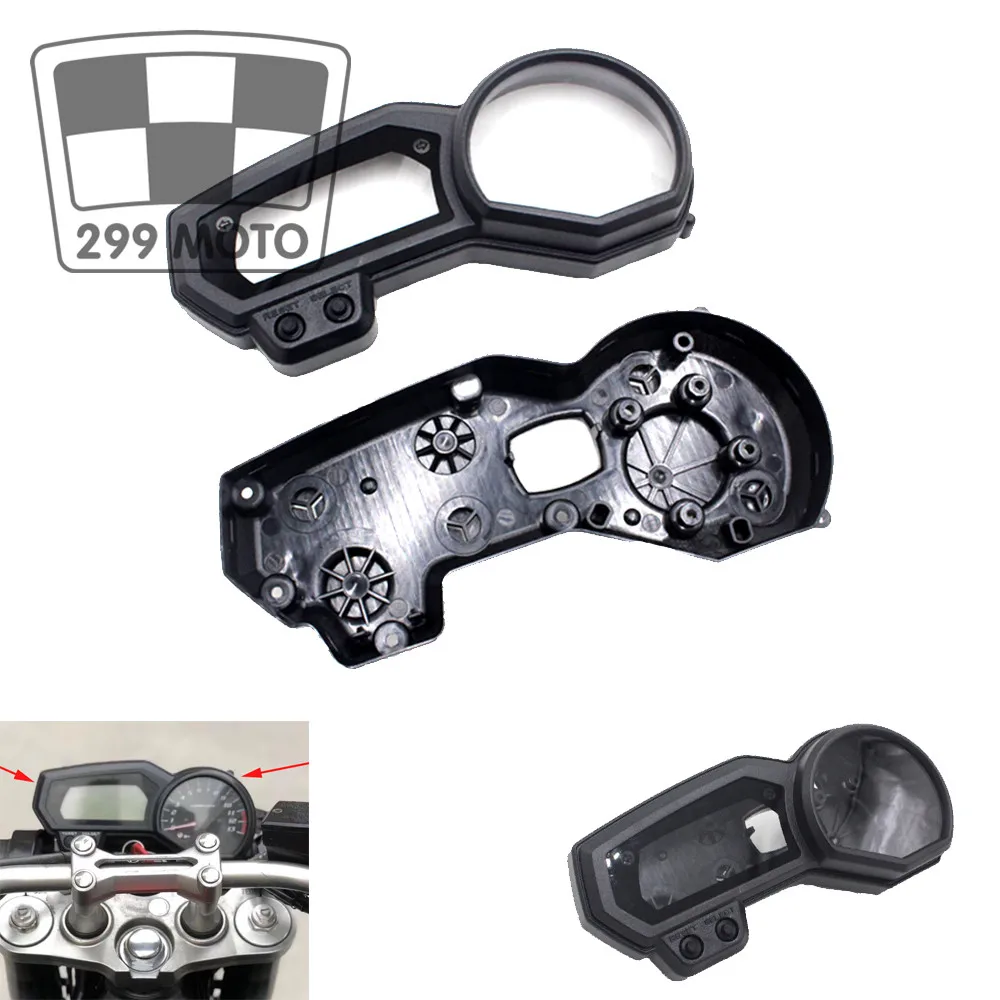 

ForYamaha FZ1 FZ1N FZ1S SingleTurn Motorcycle Speedometer Instrument Box Odometer Tachometer Box Cover 06-13
