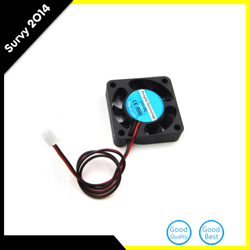 DC 24V 2 Pin 40 мм Cooler небольшой вентилятор охлаждения PC черный F теплоотвод Процессор