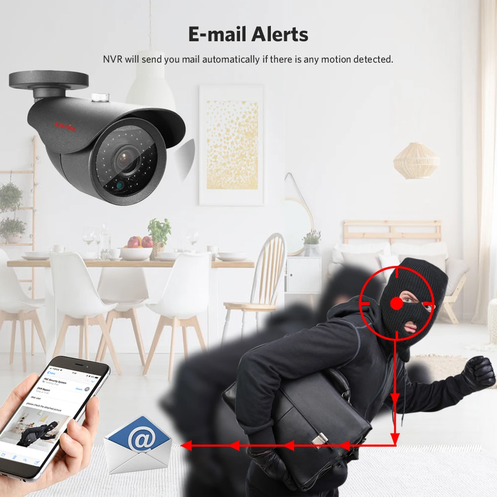 KANTURE 1/3 SONY323 CMOS CCTV камера наблюдения AHD 2MP 1080P Водонепроницаемая наружная