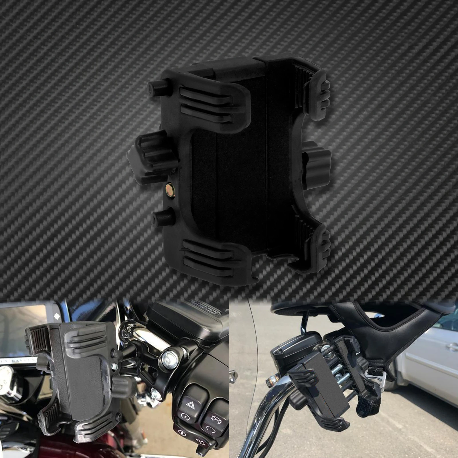 Universal Handlebar Mount Phone Carrier Cellphone Device Holder Bracket Stand For Harley Touring Sportster Dyna Softail V Rod Covers Ornamental Mouldings Aliexpress