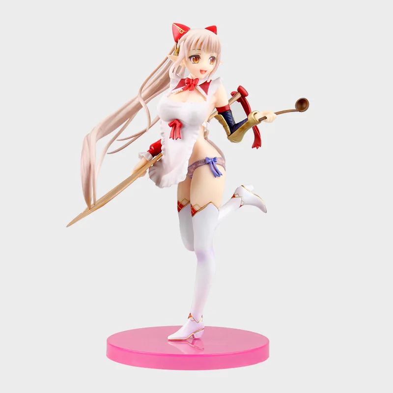 23cm Alphamax Anime Summoner Aldra Queen's Blade Rebellion Ver Alleyne Action Figure Swimsuit Arudora Sexy Girl Model Queen Blade Toy (10)