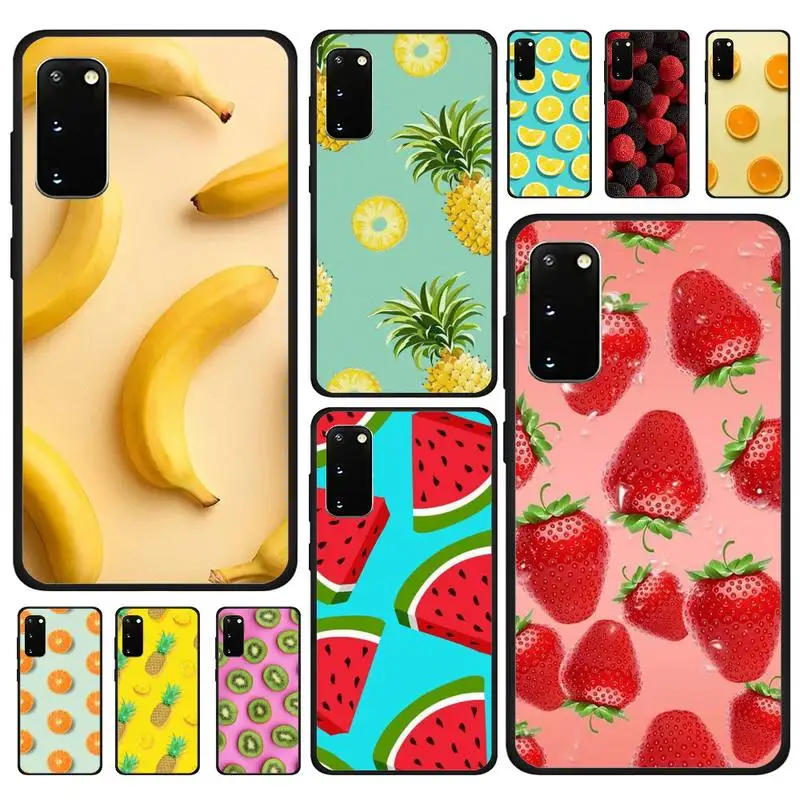 Fruits Watermelon Pineapple Kiwi Banana Orange Phone Case For Huawei P9 P10 P20 P30 P40 Lite Pro P Smart 2020 2019 Fundas Shell | Мобильные